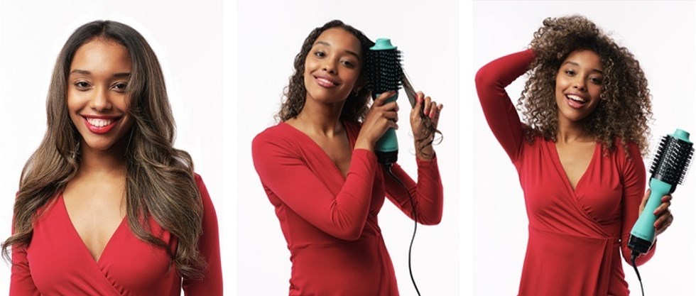 Revlon One-Step Volumizer RVDR5222TE, teal ionizace